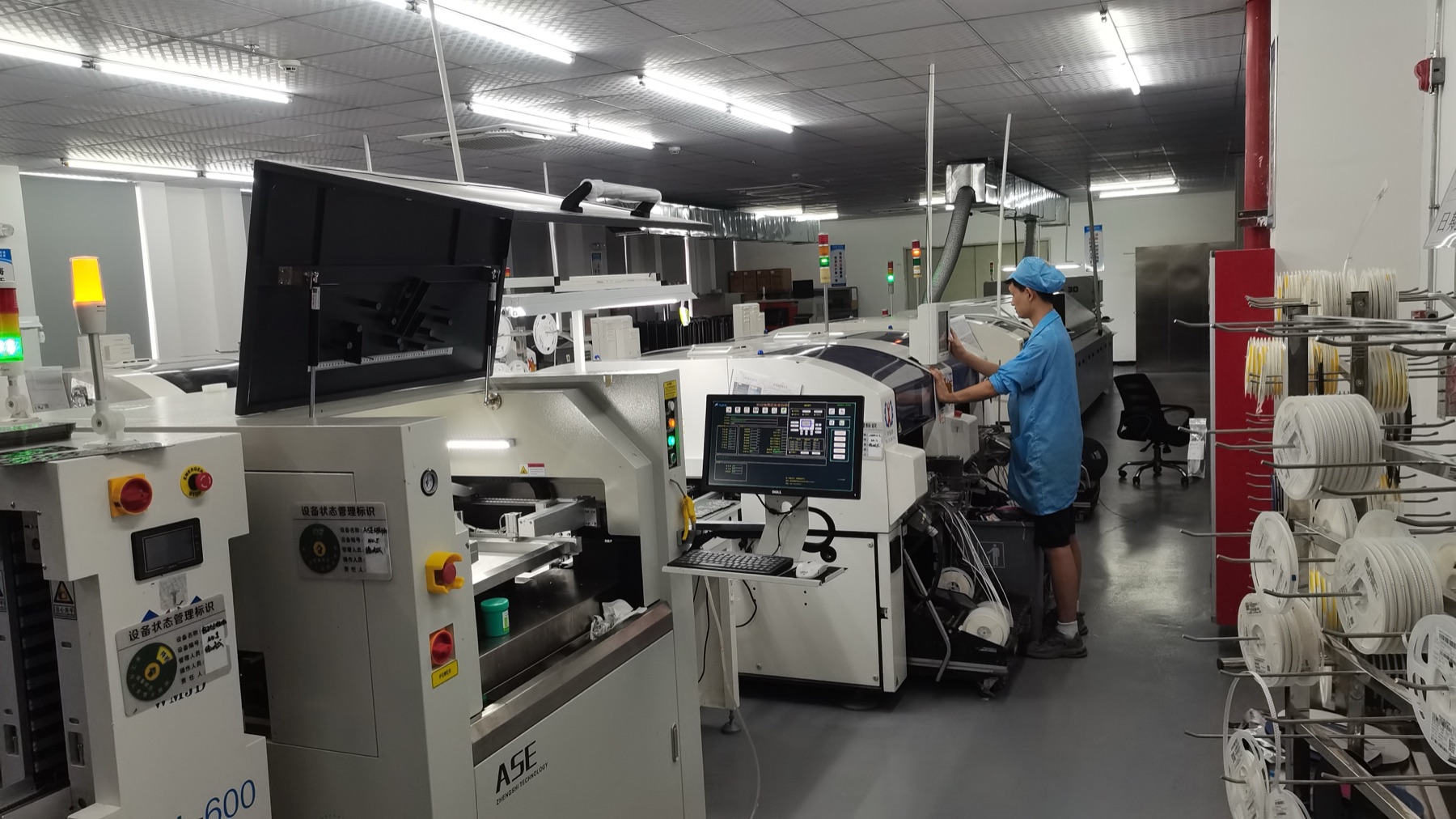 自动化贴片生产